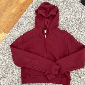 Cropped Zip Up jacket